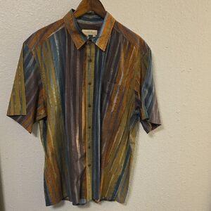 The Territory Ahead Striped Multicolor Men's Shirt